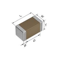 積層セラミックコンデンサ(MLCC) 100nF 50V dc 0805 (2012M) CEU4J2X7R1H104K125AE（直送品）