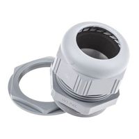 Lapp Japan ケーブルグランド， 径:PG 42， 材質:ポリアミド 53015080+53015080 1ロット(5個)（直送品）