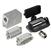 Phoenix Contact ヘビーデューティパワーコネクタキット， 16極， 16A， 500 V， 1416356 1個（直送品）