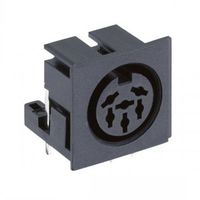 Lumberg DINソケット 6極 メス PCBマウント 0105 06 1ロット(100個)（直送品）