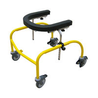 有薗製作所 ストライダー（上肢サポートウォーカー）　Mサイズ　イエロー　1台（直送品）