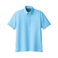 ボンマックス 吸水速乾メンズポロシャツ(花柄A)　FB5024M-6　ブルー　S　1枚（直送品）