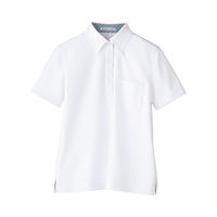 ボンマックス レディス吸水速乾ポロシャツ(チェック)　FB4017L-15　ホワイト　S　1枚（直送品）