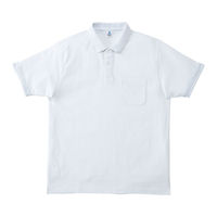 ボンマックス 2WAYカラーポロシャツ　MS3116-15　ホワイト　S　1枚（直送品）