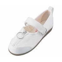 マリアンヌ製靴 リハビリシューズ　W505　左足　白　23.0cm　1個（直送品）