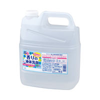 熊野油脂 スクリット　香りの液体洗剤　4405　4L 4513574024267 1ケース（4本入）（直送品）