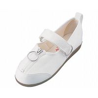 マリアンヌ製靴 リハビリシューズ　W505　婦人用　白　21.0cm 4534378079529 1足（直送品）