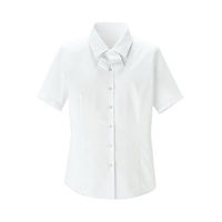 ボンマックス 半袖ブラウス　RB4558-15　ホワイト　19号 4544316645518 1枚（直送品）