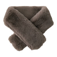 ケアファッション エコファーマフラー　97722-11　モカ　フリー 4580604046285 1枚（直送品）