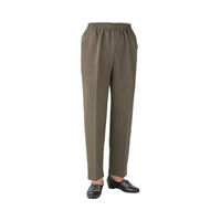 ケアファッション トレヒート裾ファスナーパンツ　股下60cm　39029-22　モカ　L 4580604052132 1枚（直送品）