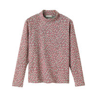 ケアファッション 小花柄ストレッチTシャツ　38028-11　ピンク　M 4580604064258 1枚（直送品）