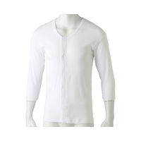 ケアファッション 7分袖ワンタッチシャツ（2枚組） 89816