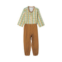 ケアファッション 介護用フルオープンつなぎパジャマ　97607-25　Bベージュ　3L 4580625287698 1枚（直送品）