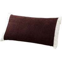 ケアファッション のびのびパイル枕カバー（筒形）　98127-21　ブラウン 4580625312765 1枚（直送品）