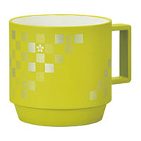 カノー 日本伝統色　スタッキングマグ　L　73178　若葉色 4968982731786 1ケース（72個入）（直送品）