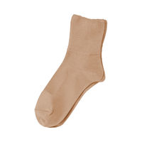 神戸生絲 婦人シルク混楽らくソックス 3970 モカベージュ 4971751029854 1足（直送品）