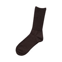 神戸生絲 紳士シルク混楽らくソックス 5970 チャコール 4971751113751 1ケース(10足入)（直送品）