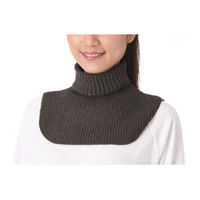 神戸生絲 マシュマロあったか男女兼用ネックウォーマ MP200 チャコール M~L 4971751426073 1枚（直送品）