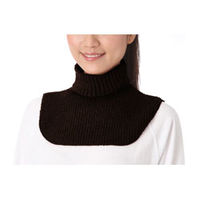 神戸生絲 マシュマロあったか男女兼用ネックウォーマ　MP200　ブラック　M～L 4971751426066 1枚（直送品）