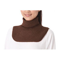 神戸生絲 マシュマロあったか男女兼用ネックウォーマ MP200 ブラウン M~L 4971751426097 1枚（直送品）