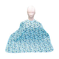 神戸生絲 名前が書ける食事用エプロン　EP-10　ブルー 4971751446453 1ケース（10枚入）（直送品）