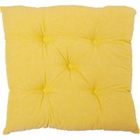 イケヒコ クララ シートクッション イエロー 1210250290201 1枚（直送品）