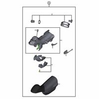 シマノ Y00G98040 STー9001 ブラケットユニット 右 1個（直送品）
