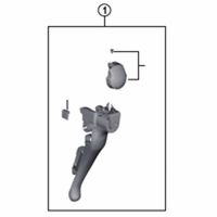 シマノ Y02N98010 STー4703 メインレバークミ 左 1個（直送品）