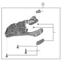 シマノ Y0FA98010 SLーM9100 シフティングレバーユニット 右用 1個（直送品）