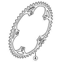 シマノ Y16S48001 チェーンリング 48T (1/2’×1/8’) NJS 1個（直送品）