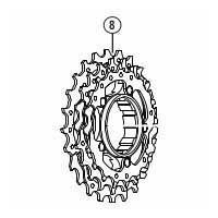 シマノ ギアユニット Y1YR980