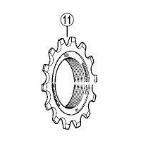 シマノ Y27914100 14Tギア (1/2’×1/8’) NJS 1個（直送品）
