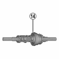 シマノ Y3EN98040 SGーS7001ー11 軸組ユニット 187mm 1個（直送品）