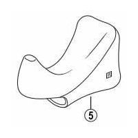 シマノ ブラケットカバー BL-R600 ブラック 左右ペア Y87F98010 1ペア（直送品）