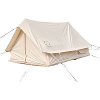 S'more（スモア） 小屋型 テント ポリコットン 撥水加工 UVカット 抗菌 収納バッグ付き