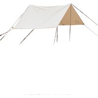 S'more（スモア） タープテント ポリコットン Tarppi R-400 撥水加工 UVカット 抗菌 収納バッグ付き 1個（直送品）