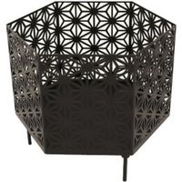 S'more（スモア） 六面焚火台 セット Asanoha 麻の葉 収納バッグ付き 1個（直送品）