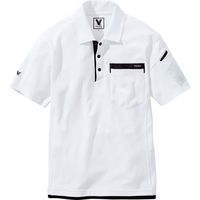 VILEA 半袖ポロシャツ 505-17ホワイト3L 村上被服 1セット（2着入）（直送品）