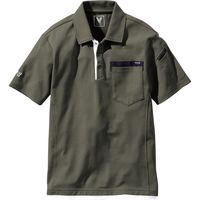 VILEA 半袖ポロシャツ 505-38カーキLL 村上被服 1セット（2着入）（直送品）