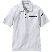 VILEA 半袖ポロシャツ 505-39シルバーグレー6L 村上被服 1セット（2着入）（直送品）