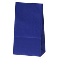【紙袋】角底袋（茶無地・カラータイプ）／パックタケヤマ