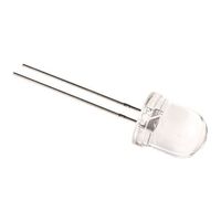 LED， 赤， スルーホール実装， 10mm 砲弾型， Lー813SRCーJ4 1ロット(200個)（直送品）