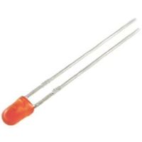 LED， オレンジ， スルーホール実装， 3 mm 砲弾型 (Tー1)， Lー7104ND 1ロット(1000個)（直送品）