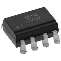 LiteーOnフォトカプラ， 表面実装 チャンネル数:2， トランジスタ出力， LTVー827SーTA1 1ロット(1000個)（直送品）