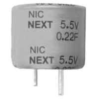 電気二重層コンデンサ 5.5V dc 0.1F リード品 NEXT104Z5.5V11.5X8.5F 1ロット(1000個)（直送品）