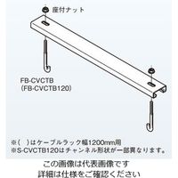 ネグロス電工 上下カバークランプ CVCTB120 1個（直送品）