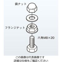 ネグロス電工 カバー止め ステンレス SCVCT1 1個（直送品）