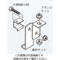 ネグロス電工 斜め吊り金具 SRFH1 1個（直送品）