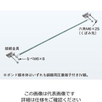 ネグロス電工 アースボンド線 金具付 EBAR