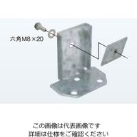 ネグロス電工 配管システムベース金具溶融亜 ZGS3B 1個（直送品）